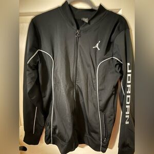Jordan Black and White Men's Bomber Jacket